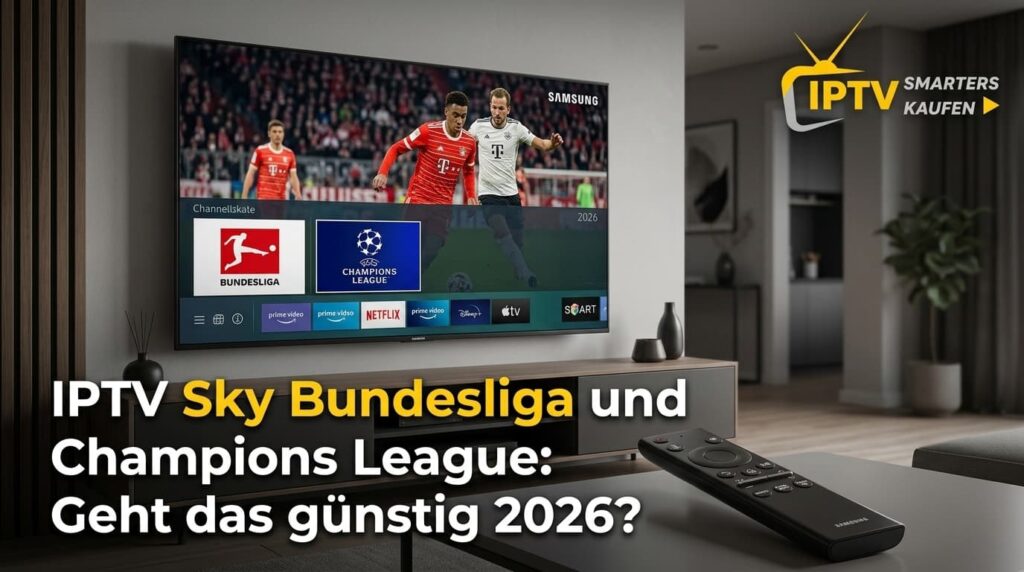 IPTV Sky Bundesliga und Champions League: Geht das günstig 2026?